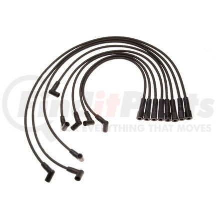 608B by ACDELCO - Spark Plug Wire Set - Solid Boot, Silicone Insulation, Multi-angle, 8 Wires