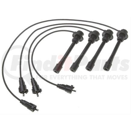 964F by ACDELCO - Spark Plug Wire Set - Solid Boot, Fiberglass Reinforced Latex Graphite