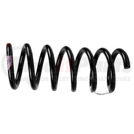 96843024 by ACDELCO - Coil Spring - Rear, 6 Coils, Standard Grade, Steel, Round End Type