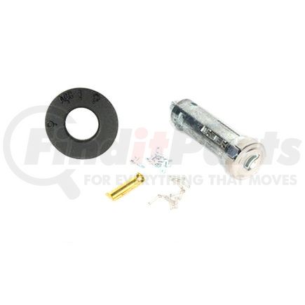 D1411G by ACDELCO - Ignition Lock Cylinder Kit - Chrome Plated, Coded, Zinc, Steel, without Keys