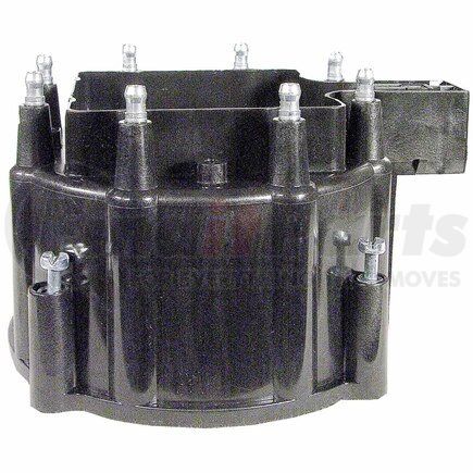 D336X by ACDELCO - Distributor Cap - 8 Cap, Carbon, Vertical, Metal, HEI, Polyester