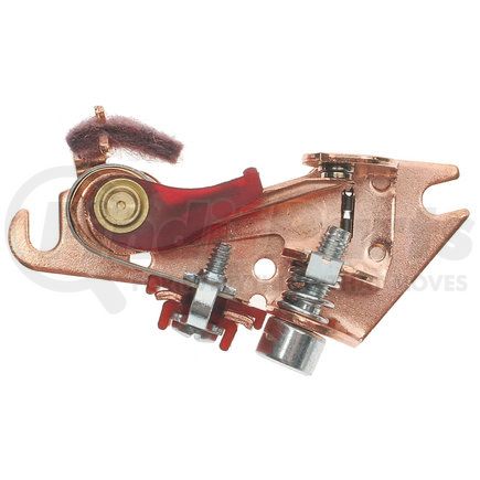 D582A by ACDELCO - Ignition Contact Set - 2 Mount Holes, Copper Plated, Screw, Specific Fit