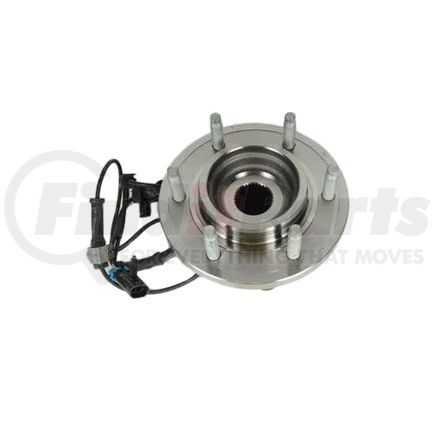 FW369 by ACDELCO - Wheel Bearing and Hub Assembly - 33 Spline, 6 Wheel Stud, 3 Flange Bolt Holes