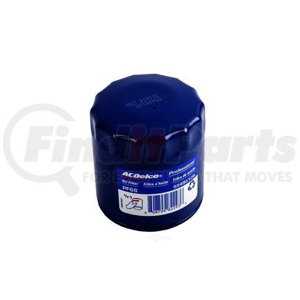 PF66 by ACDELCO - Engine Oil Filter - Spin-On, Gasket O-Ring, with Anti-Drain Back Valve