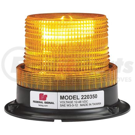220350-02 by FEDERAL SIGNAL - FIREBOLT LED, PERM./PIPE MNT.