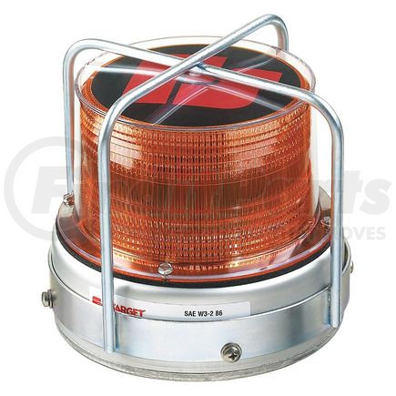 420222-02 by FEDERAL SIGNAL - 651 Utility Light - LED Amber, Flashing, 6.51" x 5.4", Aluminum Base, Class 2