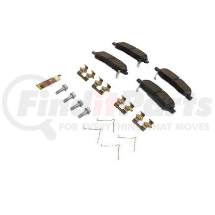 68163822AB by MOPAR - Disc Brake Pad Set - Rear, For 2013-2016 Dodge Dart