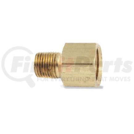 006852 by VELVAC - Flare Fitting - Brass, 5/16" x 1/8", 1/2"-20 Straight Thread