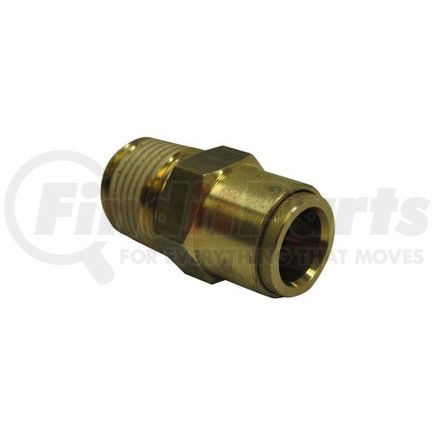 017941 by VELVAC - Air Brake Fitting - Brass, 1/4" x 1/4"