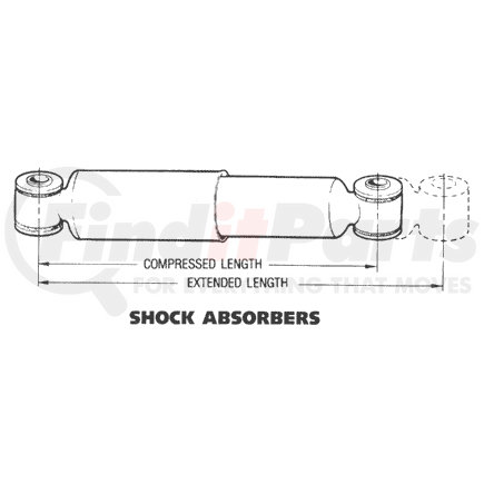 90044626 by SAF-HOLLAND - Shock Absorber