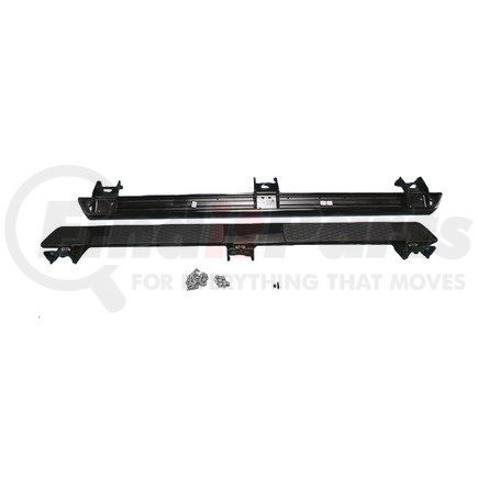 82211702AE by MOPAR - Running Board - Black, Aluminum, For Crew Cab