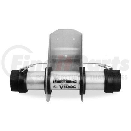 090115 by VELVAC - Vehicle Document Holder - 9" Aluminum Tube with Bracket and CapKeeper Cable™