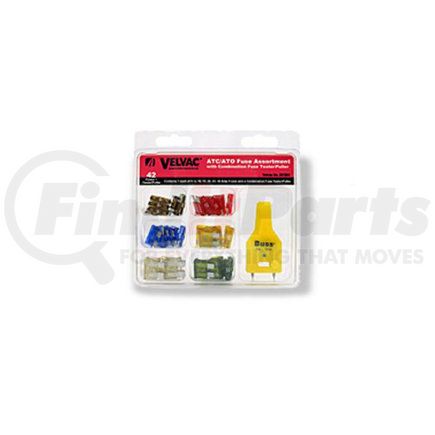 091254 by VELVAC - Multi-Purpose Fuse - Fuse Assortment with Tester