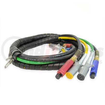 145215 by VELVAC - Air Brake Hose and Cable Assembly - 15', 4-in-1 Wrapped Assembly