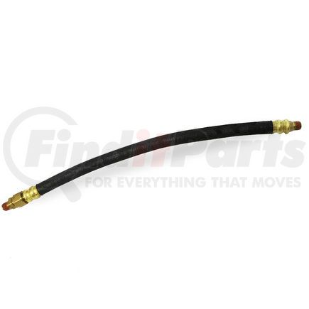 147018 by VELVAC - Air Brake Hose Assembly - 3/8" X 1/4" X 18", One End Fixed, One End Swivel