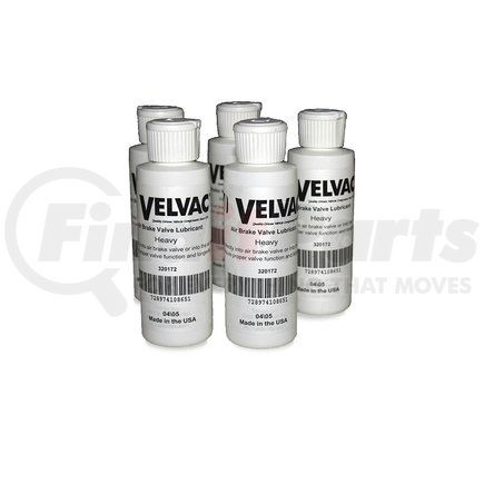 320173 by VELVAC - Air Brake Valve Lubricant - Heavy Weight Oil, 5 pack of 4 oz bottles