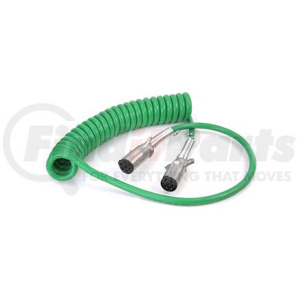 590081 by VELVAC - ABS Coiled Cable - 1/8, 2/10, 4/12 Gauge, 20' Working Length, One 12" Lead, One 40" Lead