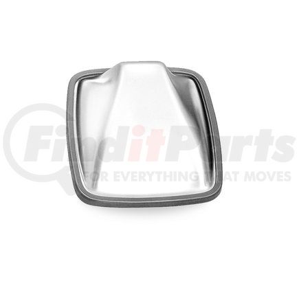 704121 by VELVAC - Door Mirror Glass - 6.5" x 6" Convex Glass