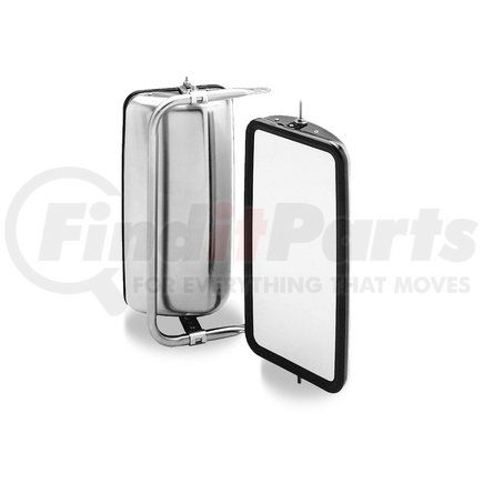 708209-4 by VELVAC - Door Mirror - Stainless Steel, Driver Side