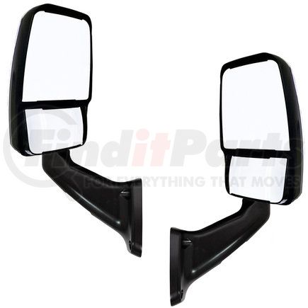 713800 by VELVAC - 2025 Deluxe Series Door Mirror - Black, Driver and Passenger Side