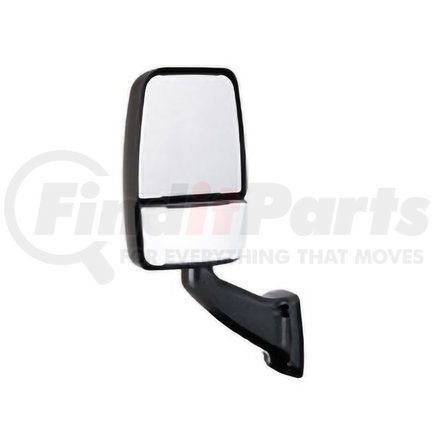 713855 by VELVAC - 2025 Deluxe Series Door Mirror - Black, Driver Side