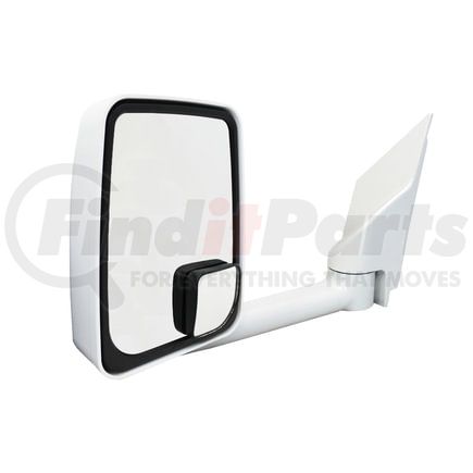 714505 by VELVAC - 2020 Standard Door Mirror - White, 96" Body Width, 14.50" Arm, Standard Head, Driver Side