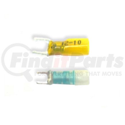 055082-10 by VELVAC - Electrical Connectors - #10 Stud, 12-10 Gauge, Yellow, 10 Pack