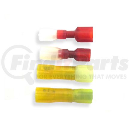 055103-10 by VELVAC - Female Disconnect Terminal - .250, 12-10 Gauge, Yellow, 10 Pack