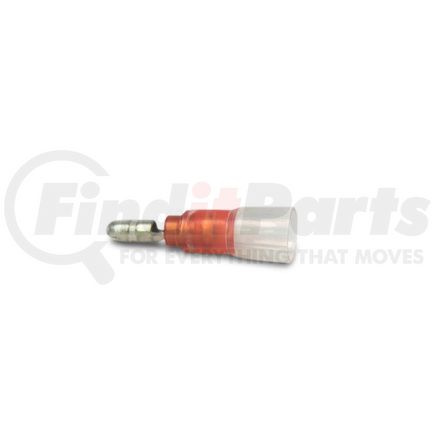 055116-10 by VELVAC - Male Bullet Connector - .156 Bullet, 22-18 Gauge, Red, 10 Pack