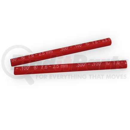 057073-10 by VELVAC - Heat Shrink Tubing - 8-1 Wire Gauge Range, 6" Length, .750" I.D. Pre-Shrink, .220" I.D. After, 10 Pack