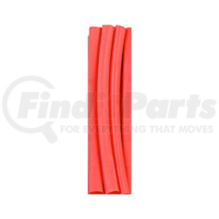 057114-10 by VELVAC - Heat Shrink Tubing - 6" Length, .375" I.D. Pre-Shrink, .182 I.D. After, Red, 10 Pack