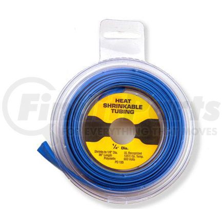 057132 by VELVAC - Heat Shrink Tubing - 1/4" ID, Blue