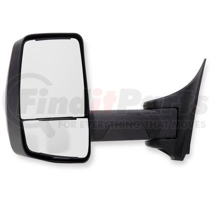 719759 by VELVAC - 2020XG Series Door Mirror - Black, 102" Body Width, Driver Side