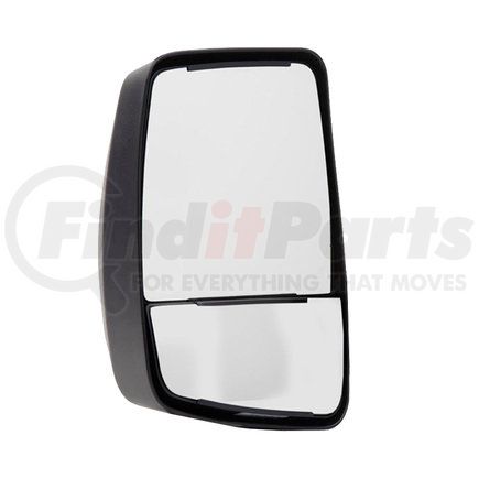 719765 by VELVAC - 2020XG Series Door Mirror - Black, Driver Side