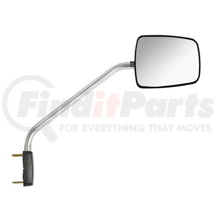 Velvac 720306 Door Blind Spot Mirror Door Blind Spot Mirror - Manual Adjustable Convex Glass
