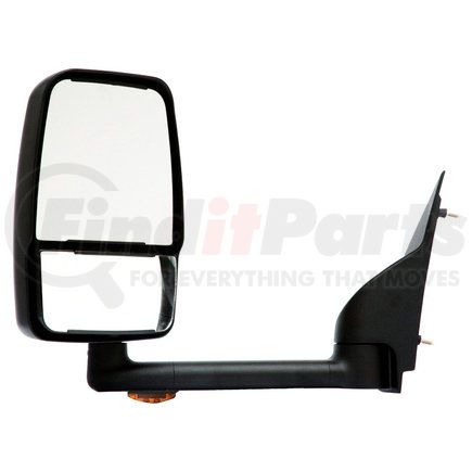 728535 by VELVAC - 2020SS Deluxe Door Mirror - Black, 96" Body Width, Deluxe Head, Driver Side