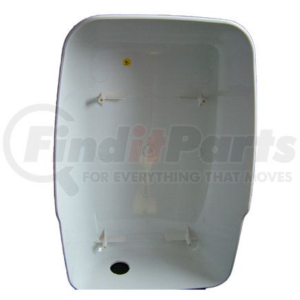 L709688 by VELVAC - Door Mirror Housing - Passenger Side, Class A Mirror Shell, Bright White