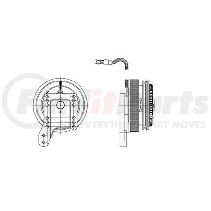 996601 by HORTON - Engine Cooling Fan Clutch