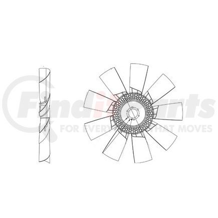 991762203 by HORTON - Engine Cooling Fan