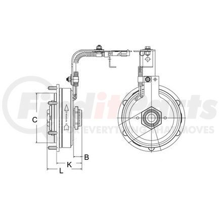 996124 by HORTON - Engine Cooling Fan Clutch