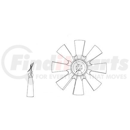 995711251 by HORTON - Engine Cooling Fan