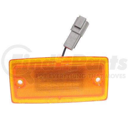 25785Y by TRUCK-LITE - Marker Light - Yellow LED, Polycarbonate Lens, Abs Housing, 12 Volt
