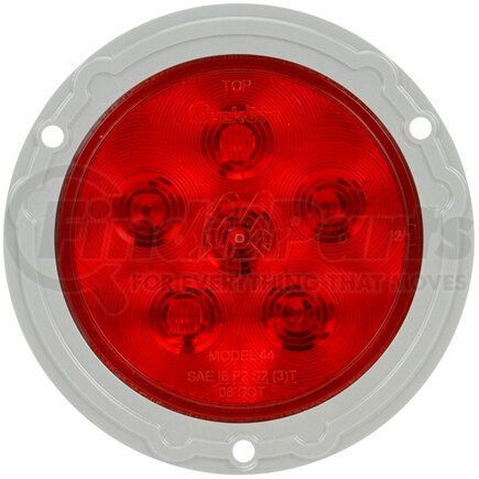 44622R by TRUCK-LITE - 44 Series Brake / Tail / Turn Signal Light - LED, Amp 3 Position Connection