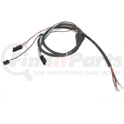 502080060 by TRUCK-LITE - Turn Signal / Parking / Side Marker Light Wiring Harness - Brown/White, 2 Plug, 252 Inch