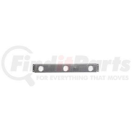 00794 by TRUCK-LITE - 10 Series Identification Light Bar - 6" Centers, Silver