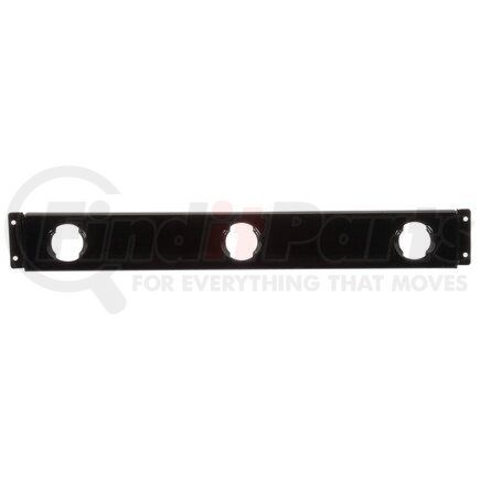 00798 by TRUCK-LITE - 10 Series Identification Light Bar - 6" Centers, Black