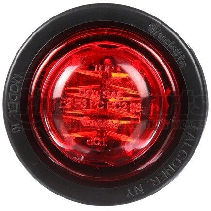 10028R by TRUCK-LITE - Super 10 Marker Clearance Light - Incandescent, PL-10 Lamp Connection, 12v