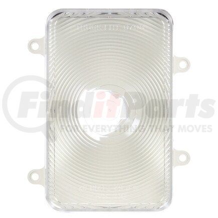 07096C by TRUCK-LITE - Back Up Light Housing - Incandescent, Clear Lens, 1 Bulb, Rectangular Lens Shape, 4 Screw Bracket Mount