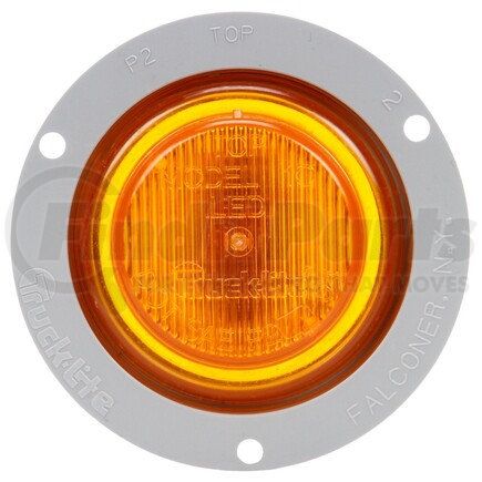 10051Y by TRUCK-LITE - 10 Series Marker Clearance Light - LED, Fit 'N Forget M/C Lamp Connection, 12v