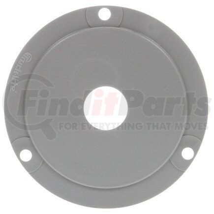 10133 by TRUCK-LITE - 10 Series Round Shape Lights Mounting Bracket - Gray Polycarbonate, 3 Screw Bracket Mount